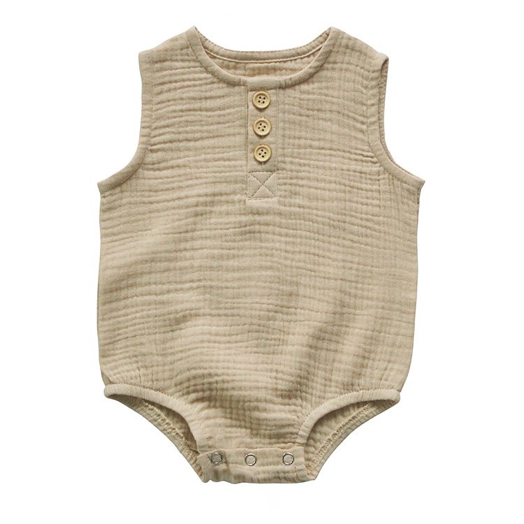 Baby summer overalls one piece jumpsuit cotton romper
