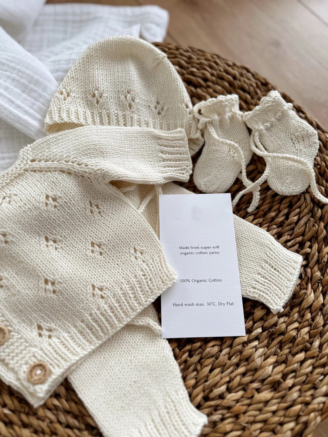 Newborn Baby Romper Clothes Organic 100% Cotton Romper Jumpsuit Baby Wear Toddler Clothing Set