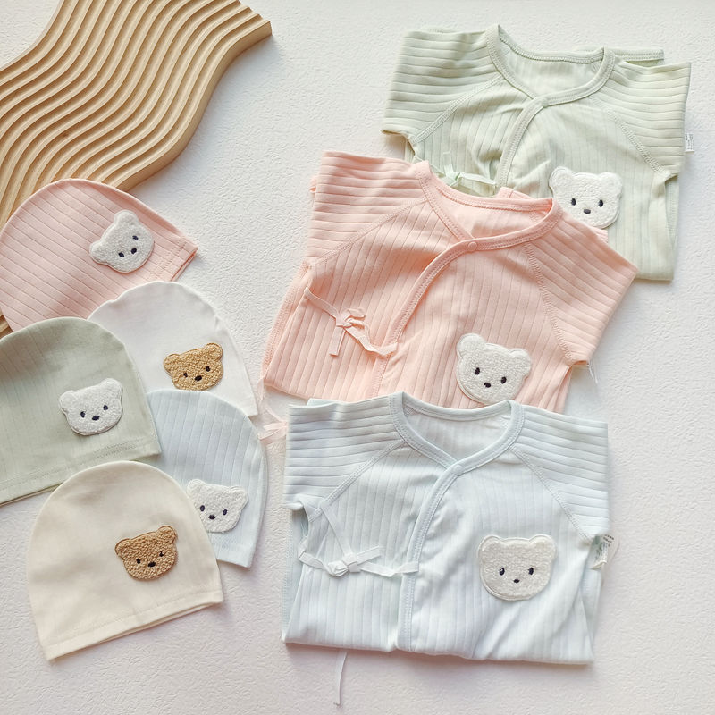Customize Wholesale Baby Romper Set Unisex Bamboo Girl Baby Animal Romper Boy Long Sleeve Organic Cotton Romper Baby Clothes