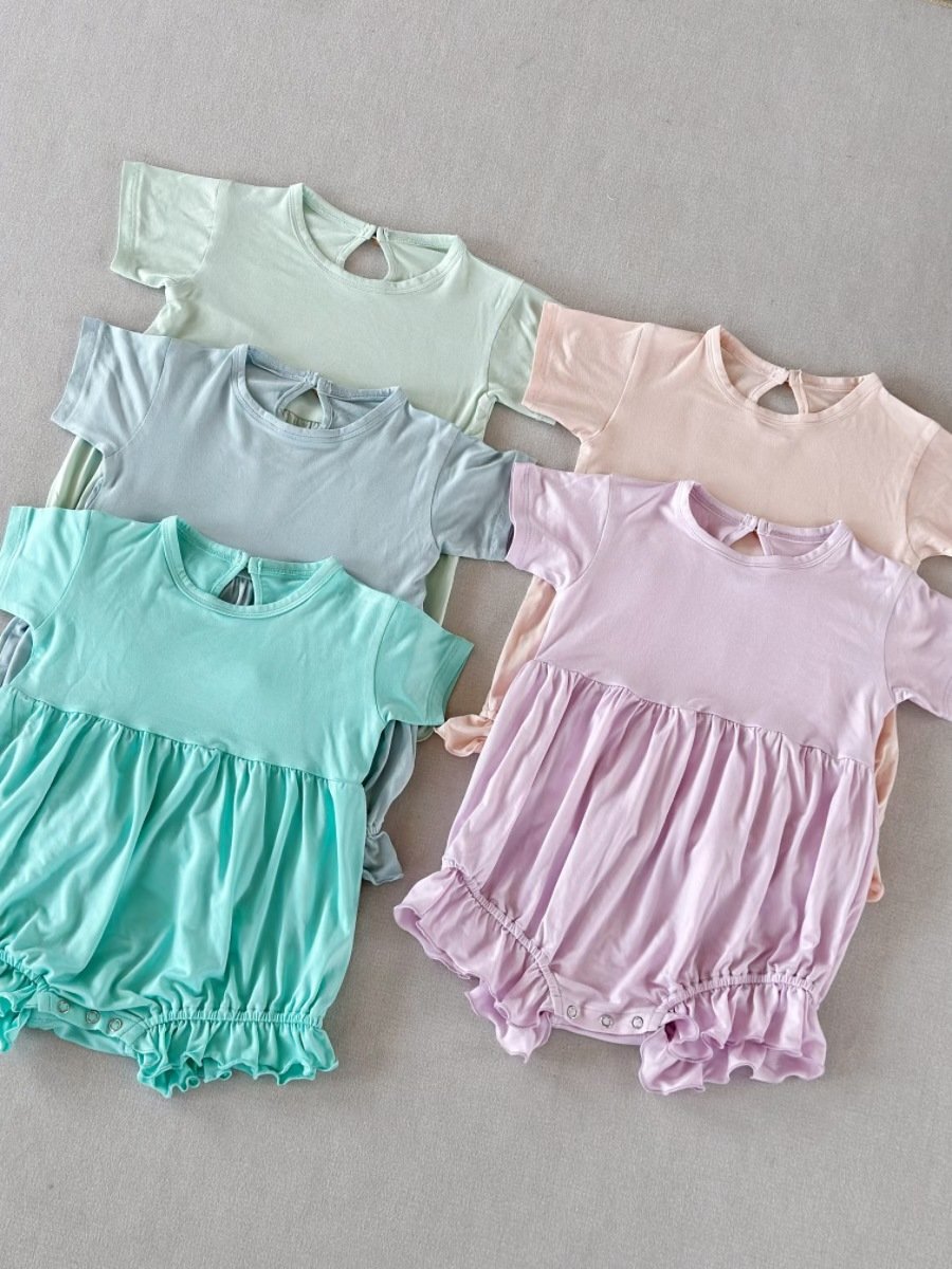 Newborn Wholesale Baby Rompers Newborn Blank Monogrammed Rompers Baby Cotton Baby Bamboo Romper