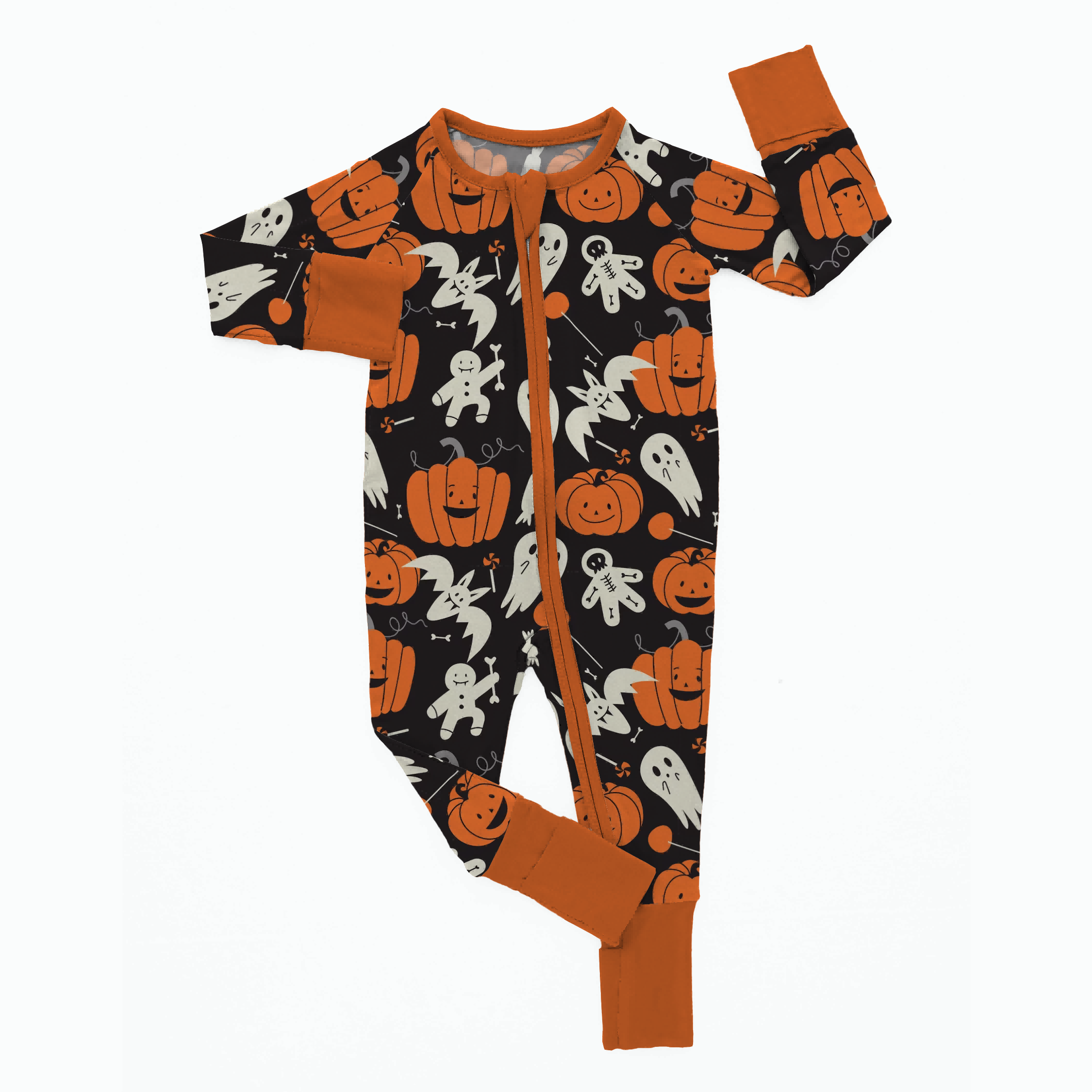 2023 Bamboo Viscose Soft Baby Pajamas Newborn Sleeper Onesie Boy Girl Clothes Cattle Pigs Sheep Printed Custom Baby Rompers