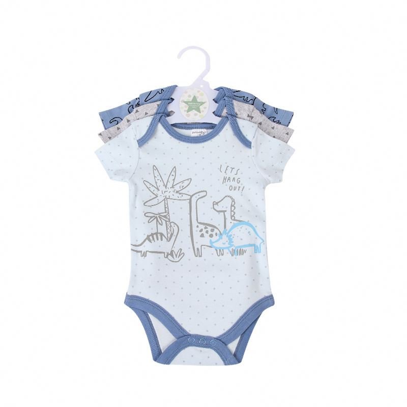 Baby Short Sleeve Rompers Cartoon jumpsuits baby romper jumpsuit cotton newborn baby clothes