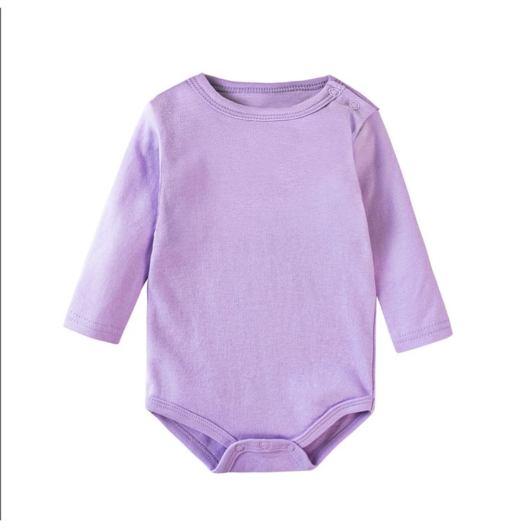 baby clothes for newborns high quality 100% combed cotton boys girls long sleeved baby romper newborn baby romper