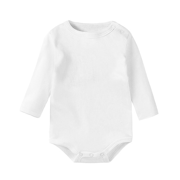 baby clothes for newborns high quality 100% combed cotton boys girls long sleeved baby romper newborn baby romper