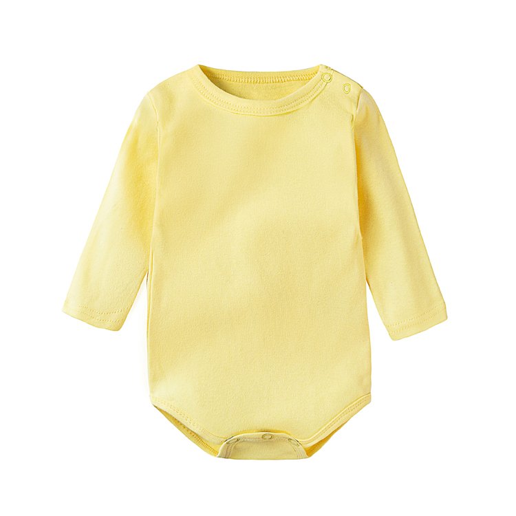 baby clothes for newborns high quality 100% combed cotton boys girls long sleeved baby romper newborn baby romper