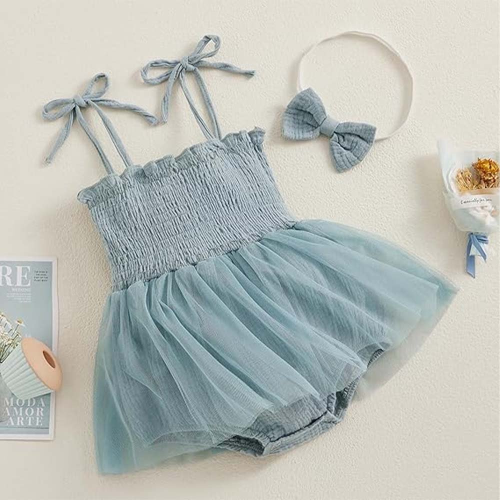 Wholesale Baby Clothing Personalized Summer Sleeveless Denim New Born Baby Rompers