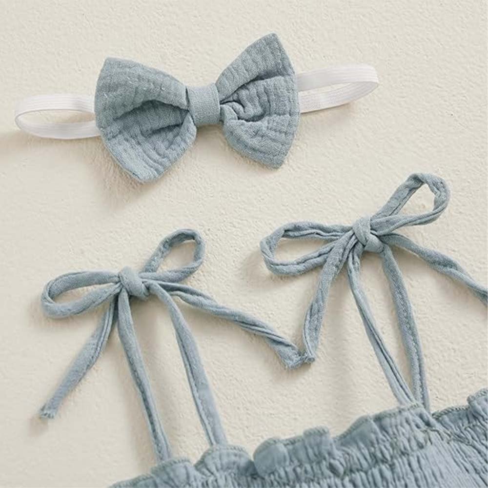 Wholesale Baby Clothing Personalized Summer Sleeveless Denim New Born Baby Rompers