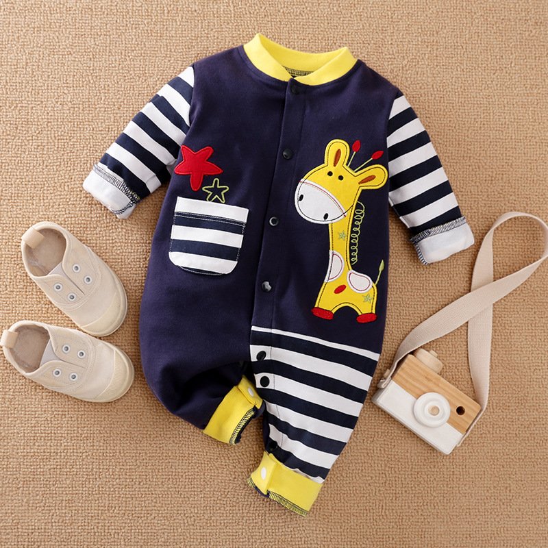 Agent Purchasing Baby clothes Spring Autumn Unisex Baby Clothes 0-12 Month Baby Romper 100% Cotton Newborn Clothes