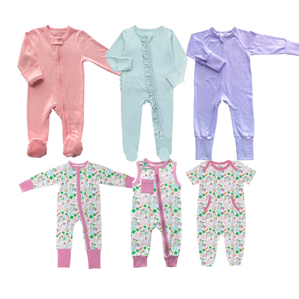 newborn baby onesie premature long sleeve white Baby Kimono romper custom organic cotton winter Boy Girl Unisex baby romper