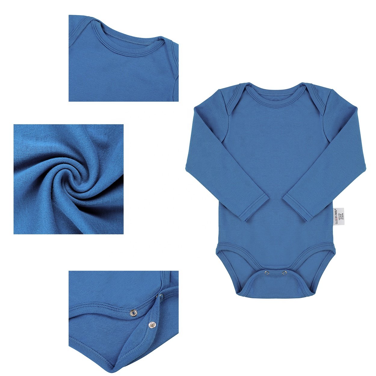 Newborn Baby spring clothes baby rompers long Sleeve clothing, 95% orgicn cotton baby bodysuit