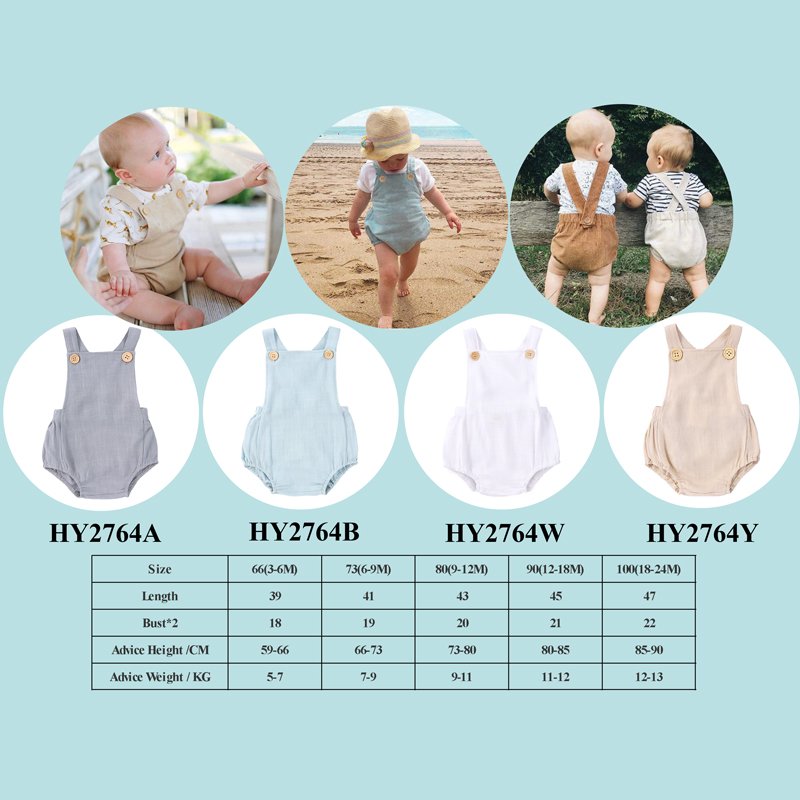 customize summer newborn baby girl romper suspender clothes linen cotton baby romper wholesale cute baby clothes girls clothing
