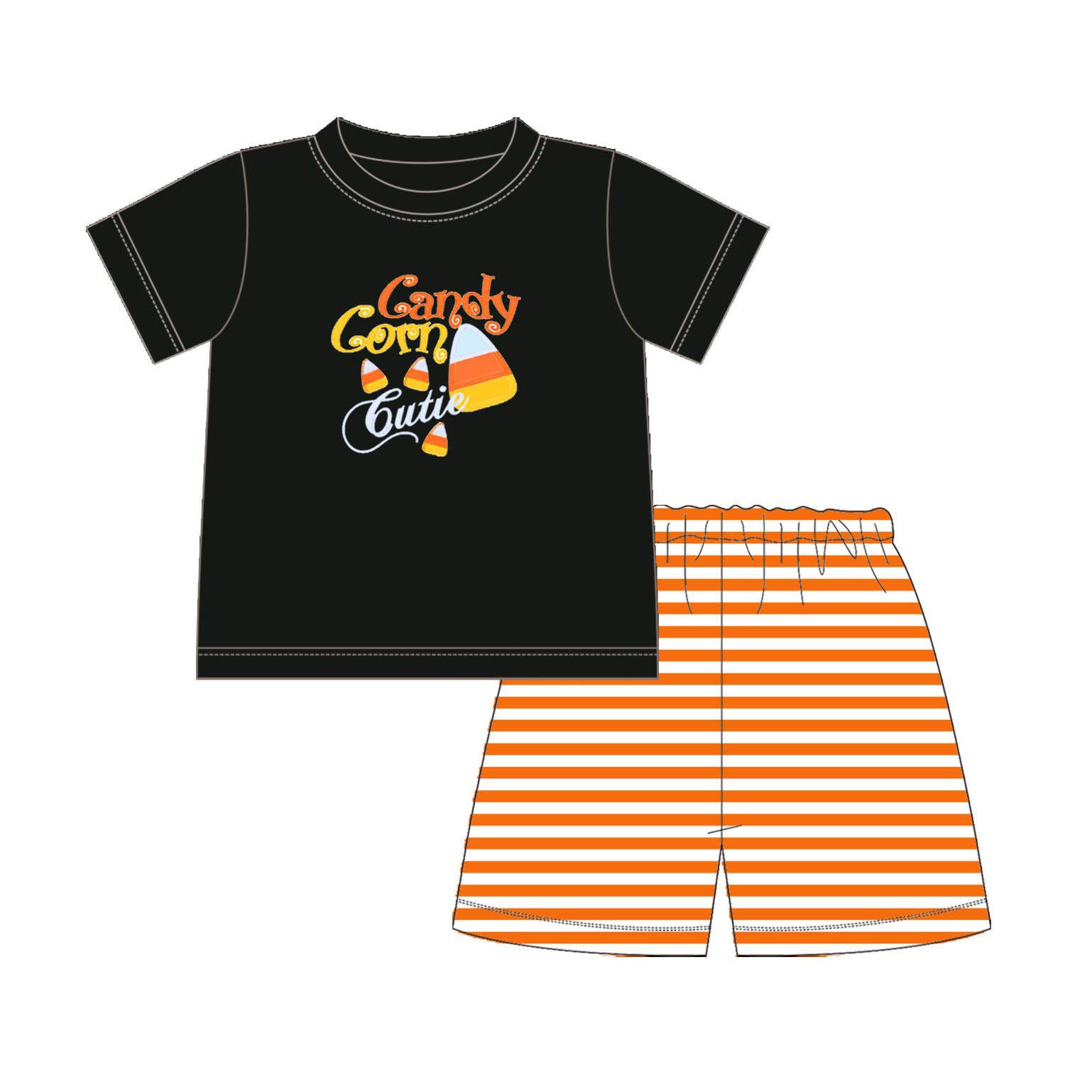 High Quality Halloween Custom Applique Design Boutique Casual Baby Boy Bubble Romper