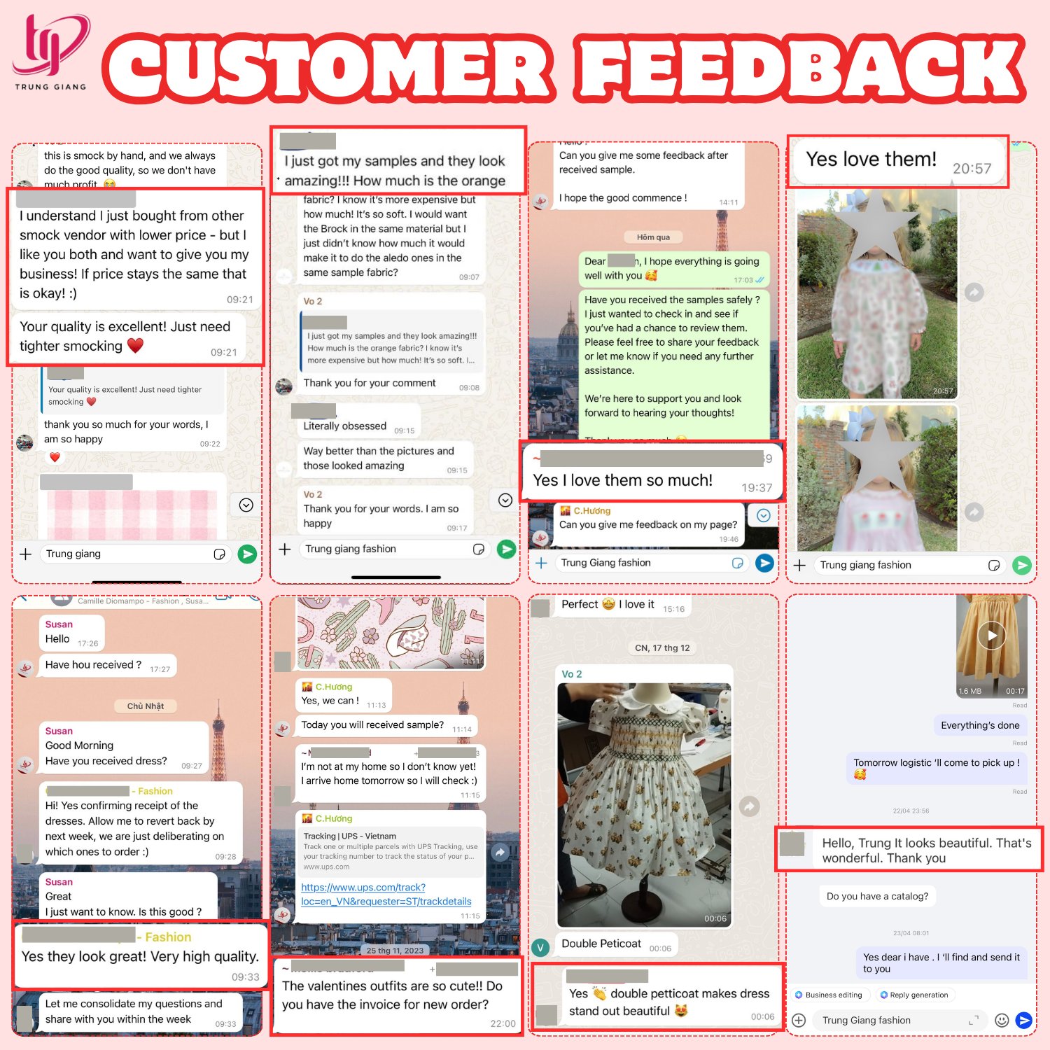 Christmas 2024 Children's Clothing Girls' Smocked Casual Dresses With Cotton Short Sleeves Age From 3M To 12Y Custom Design