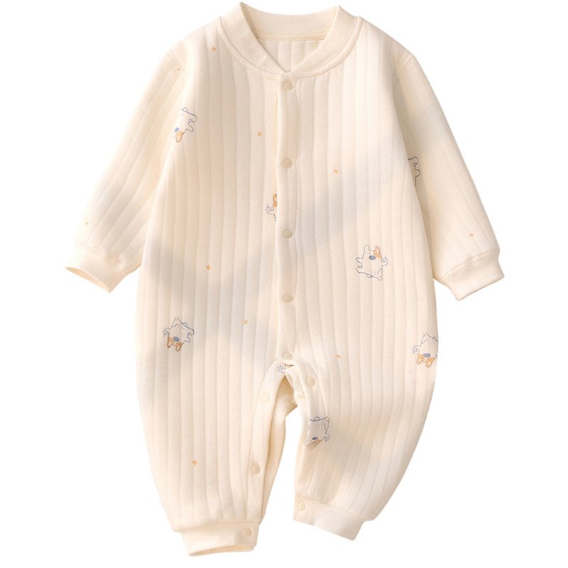 Newborn Baby Romper Autumn New Cotton Girl Boy 0-9M Cute Spring Long Sleeve Soft Infant Clothes