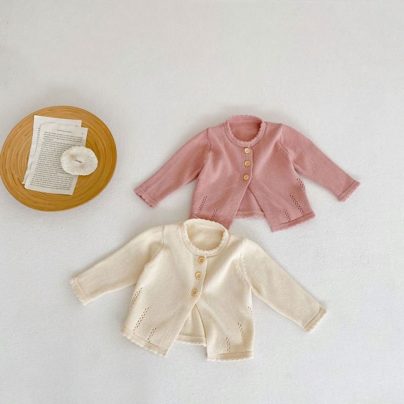 Engepapa Custom Logo Autumn Newborn Baby Boy Knit Sweater Cardigan Infant Knitted Sweater Coat Kids Girl Solid Color Top