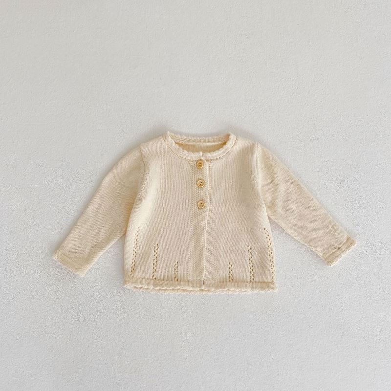 Engepapa Custom Logo Autumn Newborn Baby Boy Knit Sweater Cardigan Infant Knitted Sweater Coat Kids Girl Solid Color Top