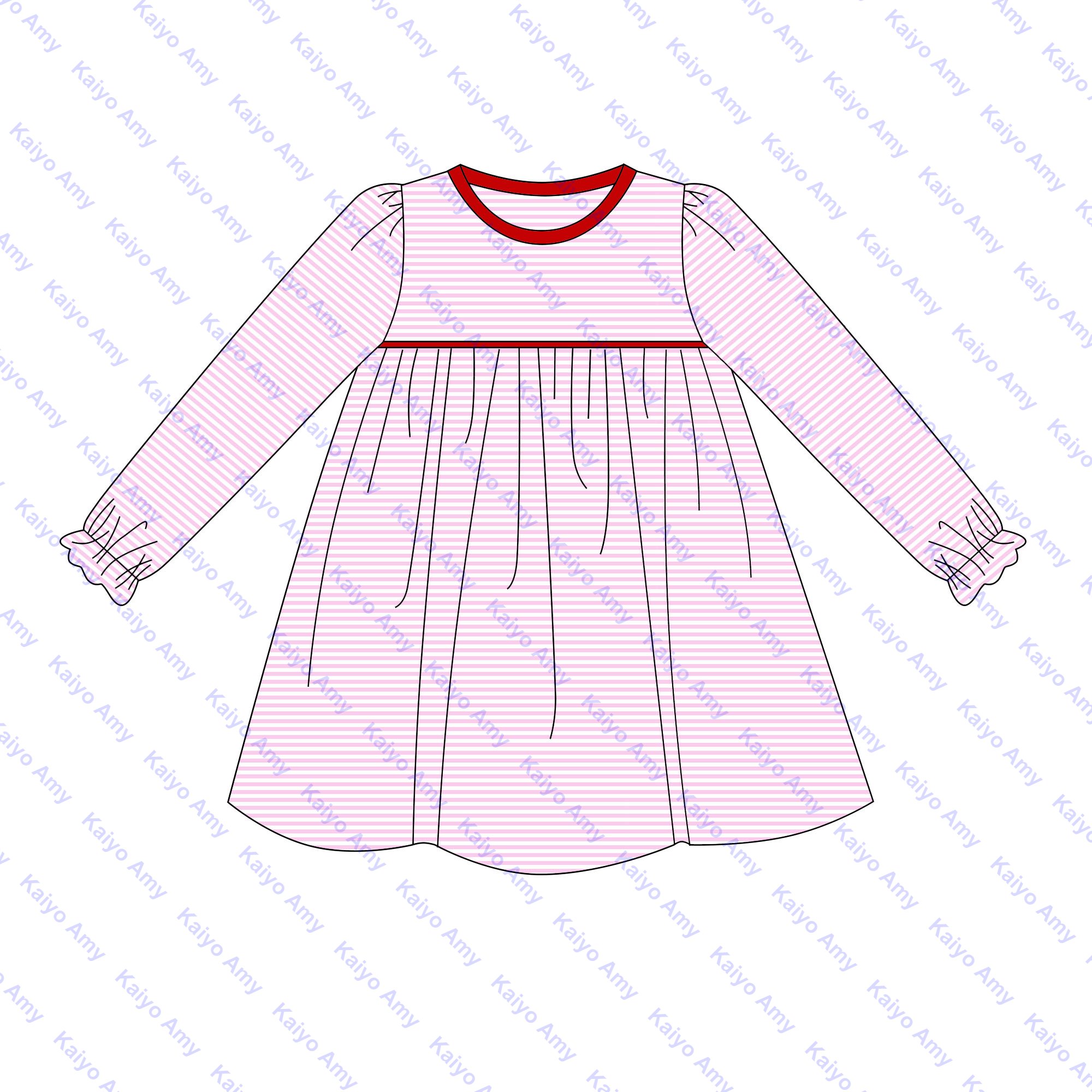baby clothing sets boutique 95% cotton stripe baby romper winter puffy sleeve baby girl romper
