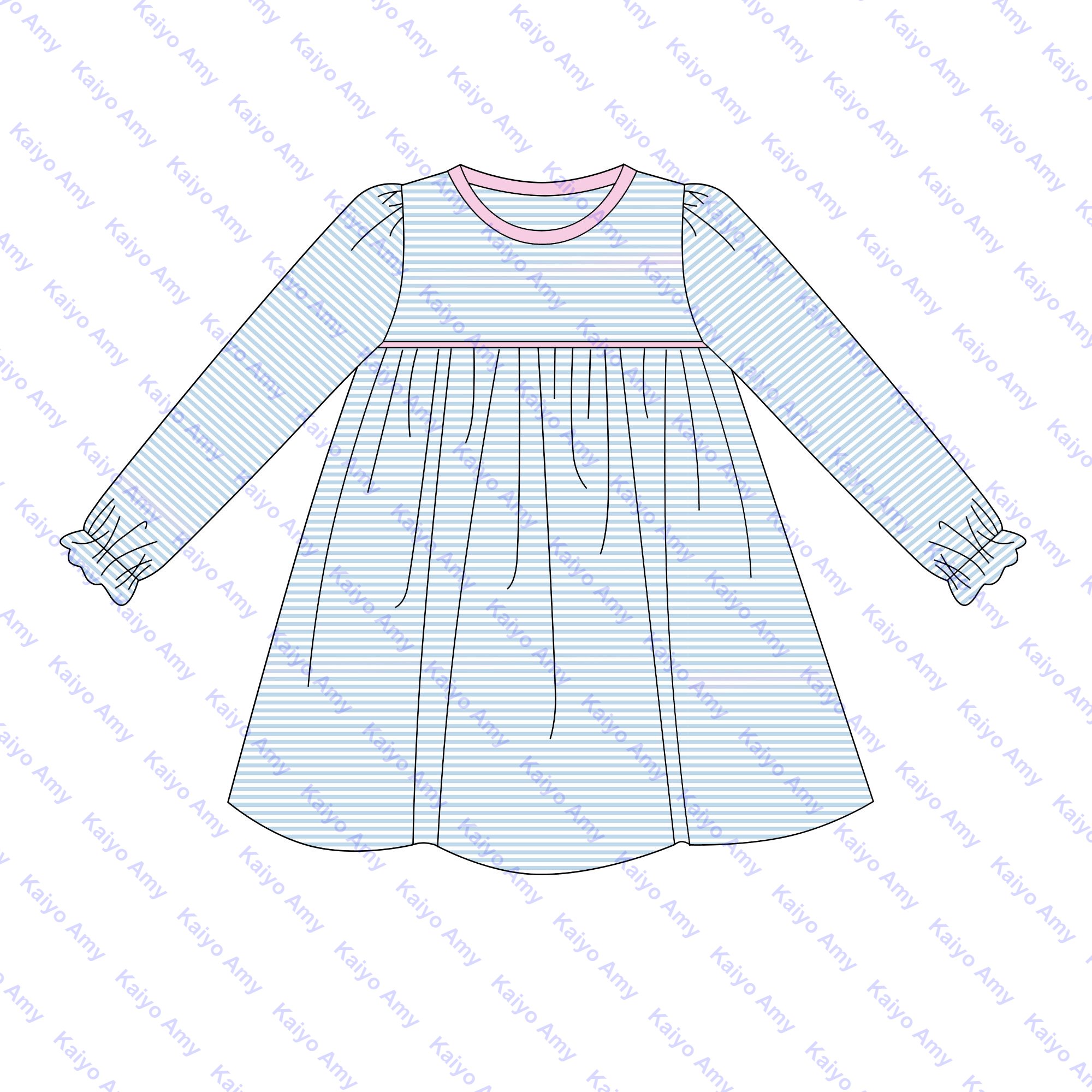 baby clothing sets boutique 95% cotton stripe baby romper winter puffy sleeve baby girl romper