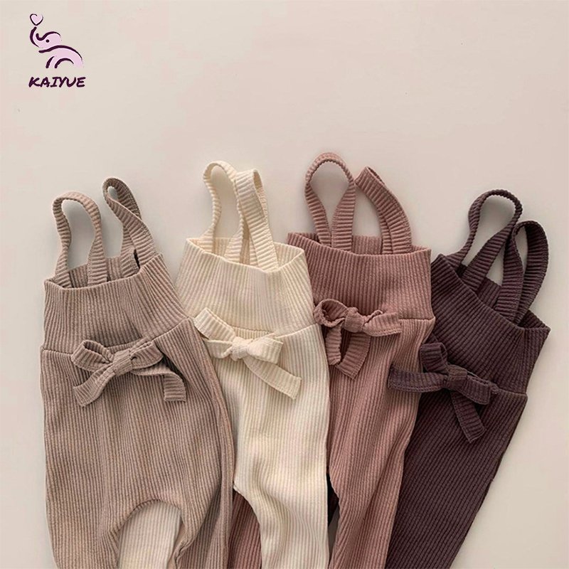 New Spring Newborn Baby Girls Solid Cotton Bodysuit Cute Baby Romper Jumpsuit Cotton baby Sleeveless Suspenders Jump suit