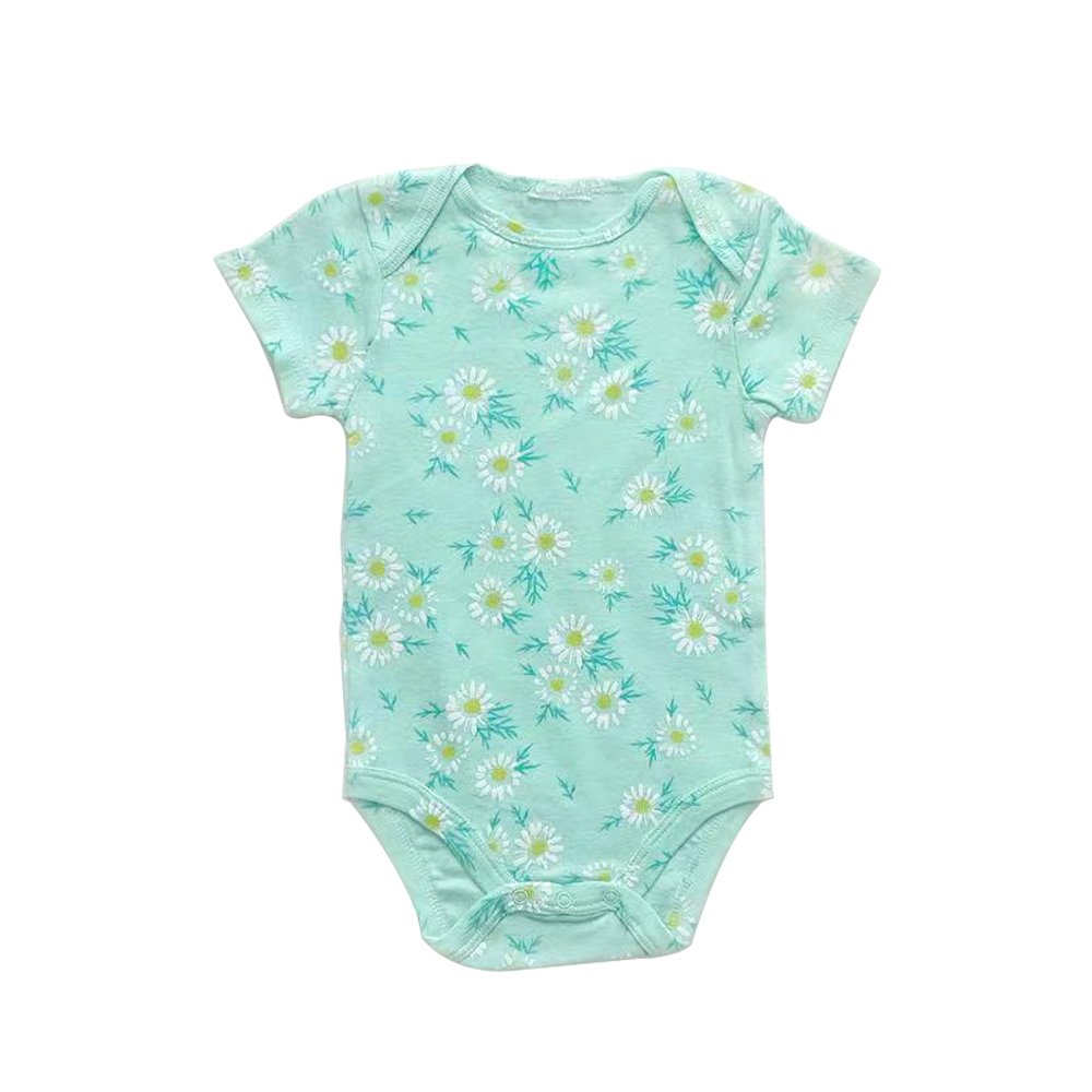 OEM Summer Cotton Short Sleeve Baby Cute onesie baby knit romper Soft Infant baby Rompers