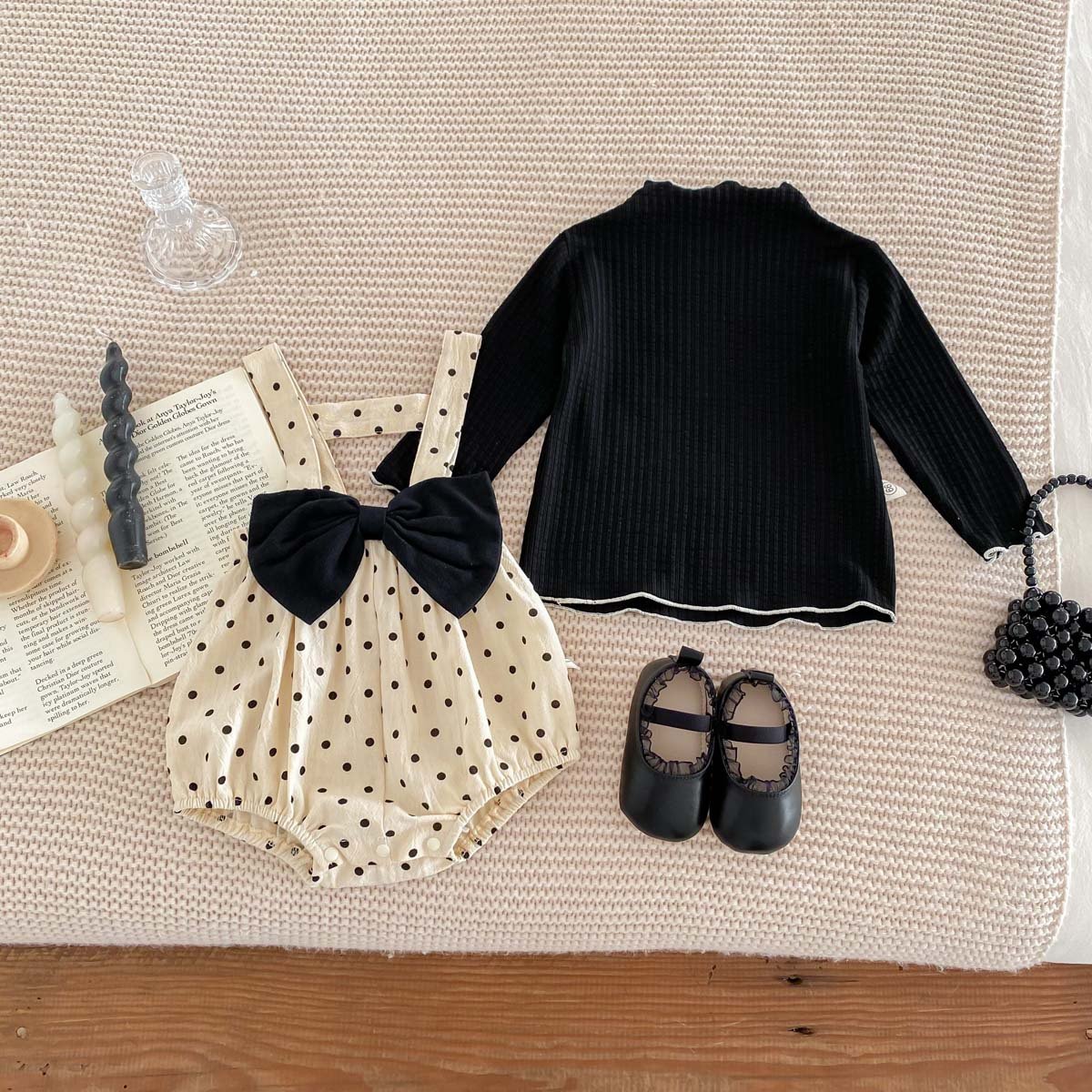 Aliexpress Baby rompers for baby girls shoulder strap pants baby jumpsuit new fall long sleeved jumpsuit Plaid dress with hat