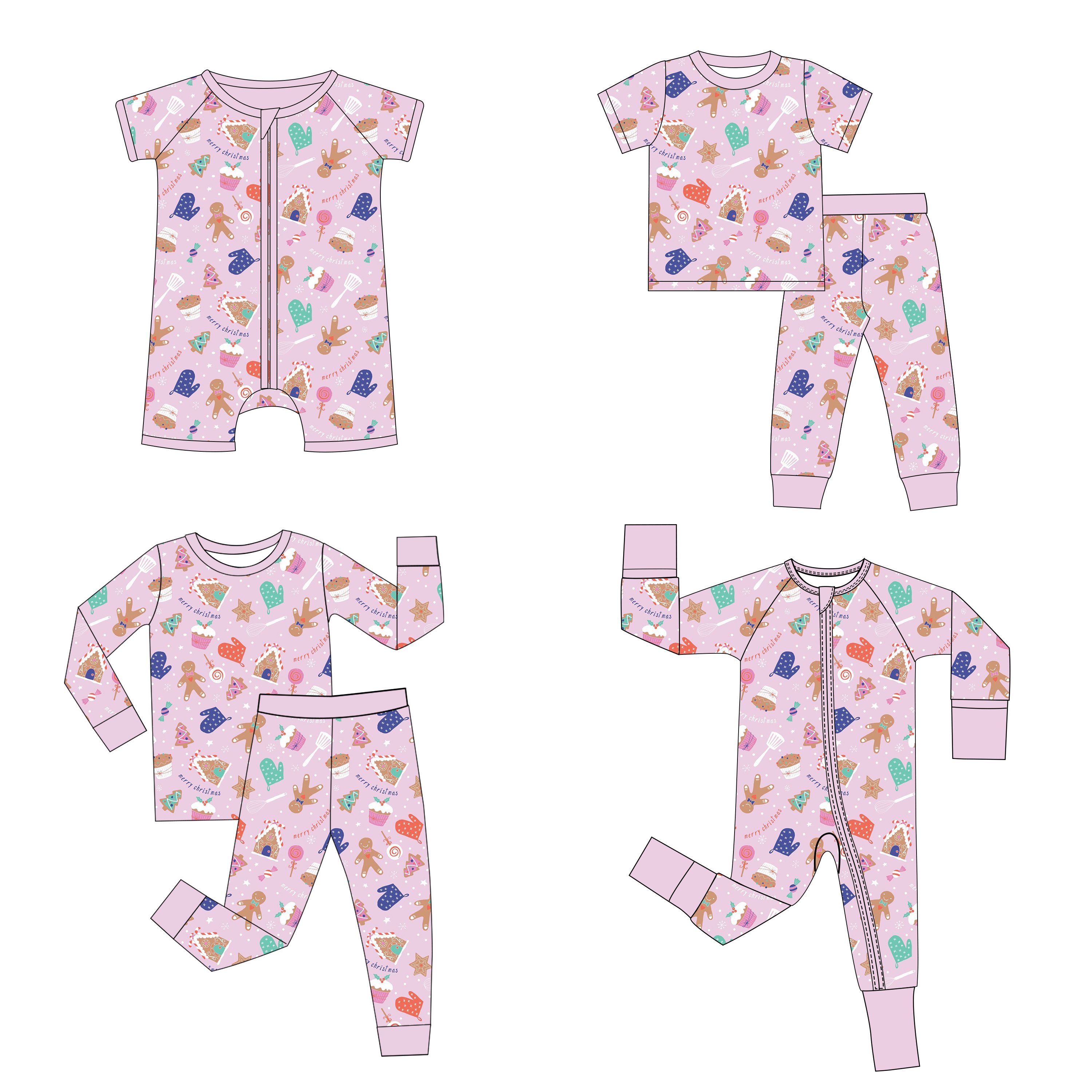 Wholesale CPC Certificate Organic Cotton Baby Rompers Long Sleeve Anti-Slip Design Baby Jumpsuit Autumn Pajamas Footie Romper