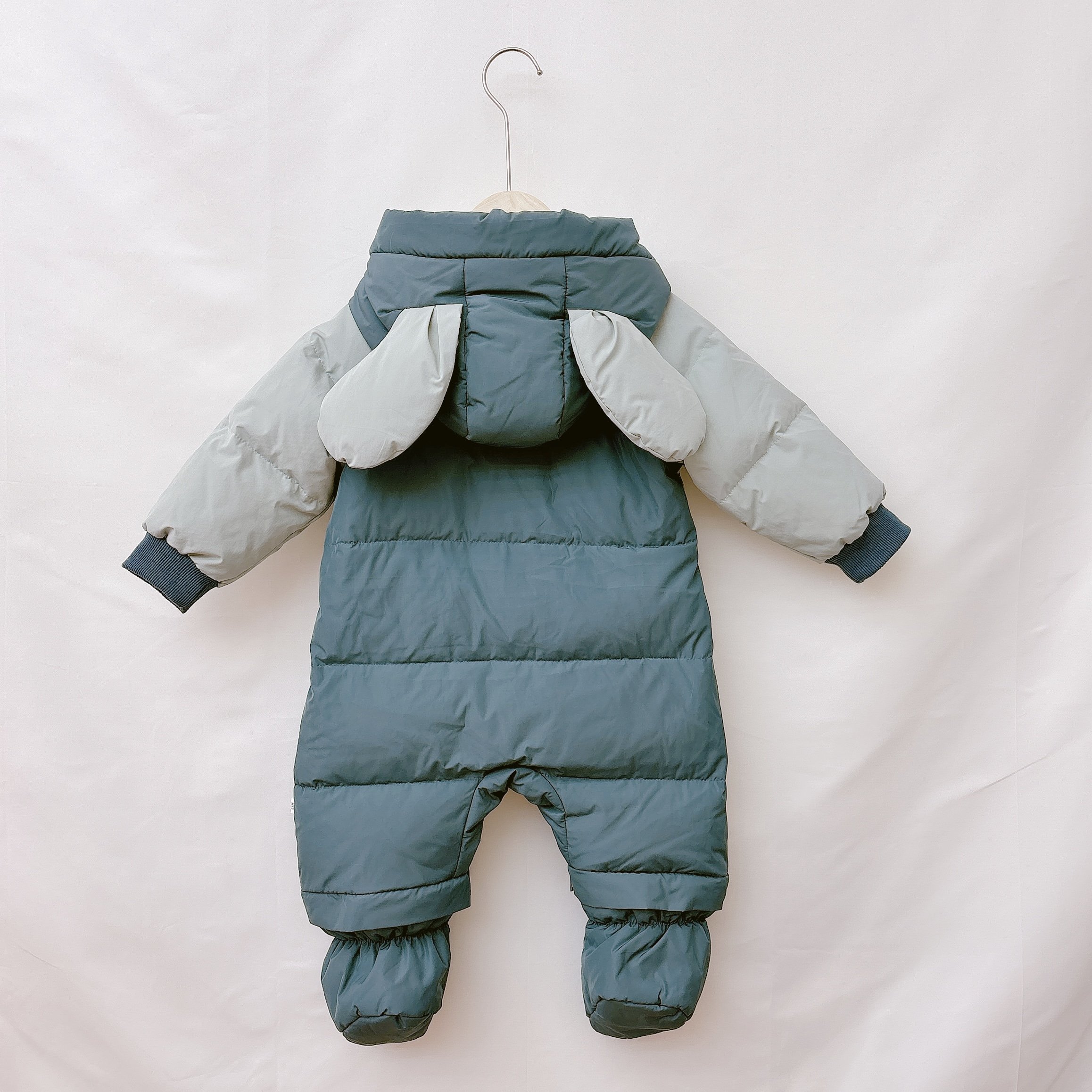 Baby Boy dog Down Jumpsuit waterproof windproof blue down romper children down jacket winter baby rompers down coat child
