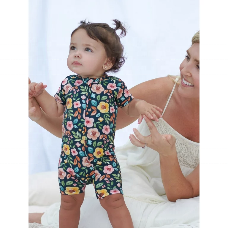 Factory Wholesales Baby Romper New Born Short Sleeve Baby Jumpsuit Cute Design Pattern Romper