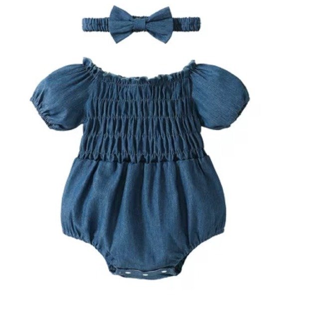 Baby Romper OEM Newborn Infant Toddler Girls rompers Solid Color Ruffle Organic Waffle Cotton rompers