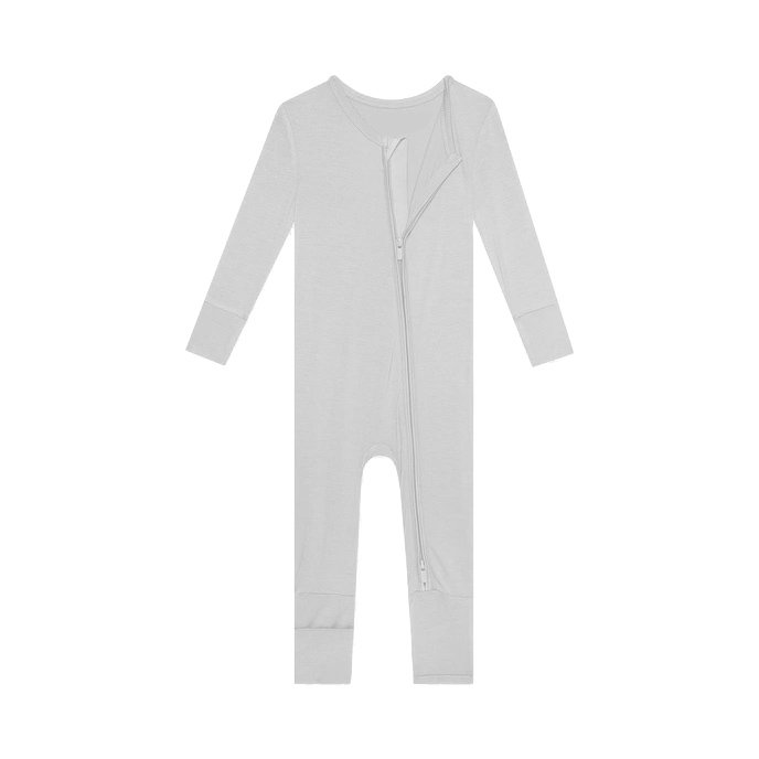 70 Plain Colors Zip up sleep and play pajamas Comfort Long sleeve Foldable foot cover bamboo baby romper