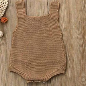 Cotton knitted baby romper overalls oeko tex organic jumpsuit knit baby romper