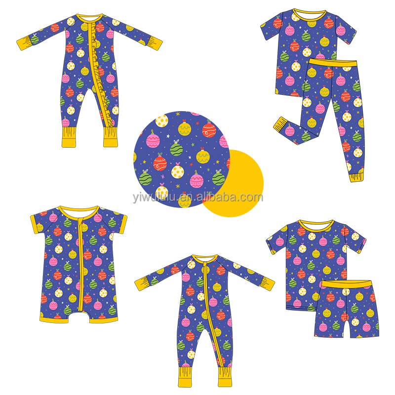 OEM Kids Clothing Pajamas Sleeper Clothes Halloween Boy and Girl Premium Romper Baby Bamboo