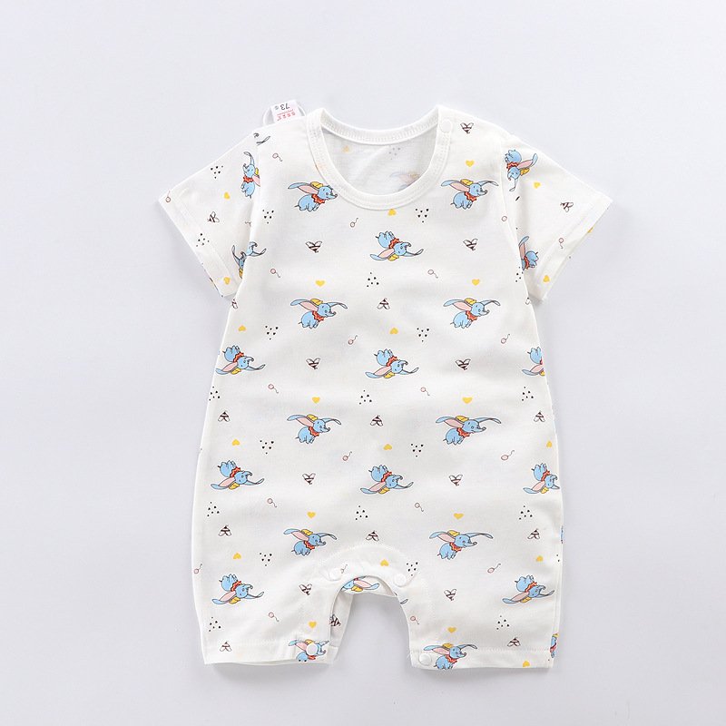 summer bottoming romper baby boneless romper pure cotton air-conditioning clothing