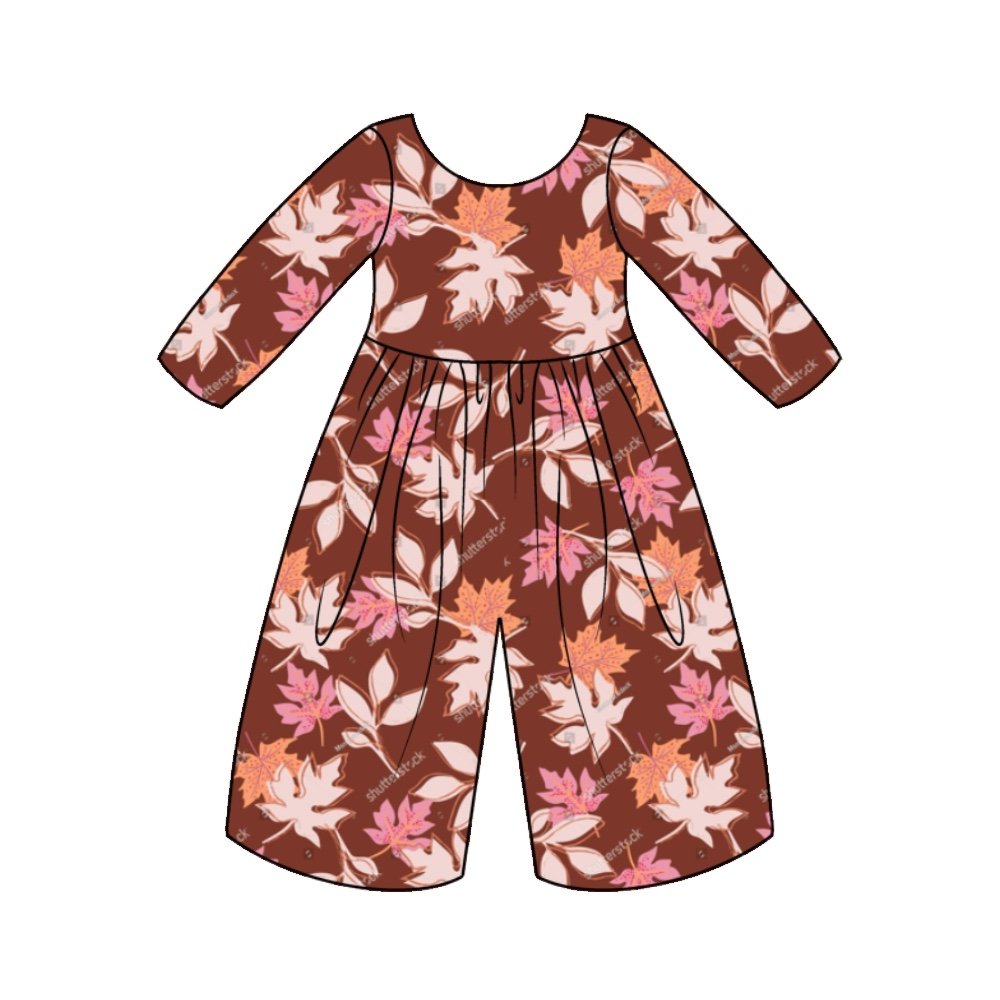 Newborn Fall Rompers Onesies Baby Clothes Short Sleeve Summer Kids Floral Print Baby Knit Jumpsuit