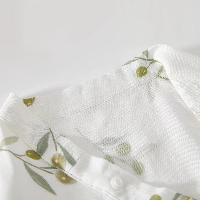 Summer Wholesale Soft Baby Pajamas Cotton Woven Cute Animals Print Short Sleeve Baby Romper