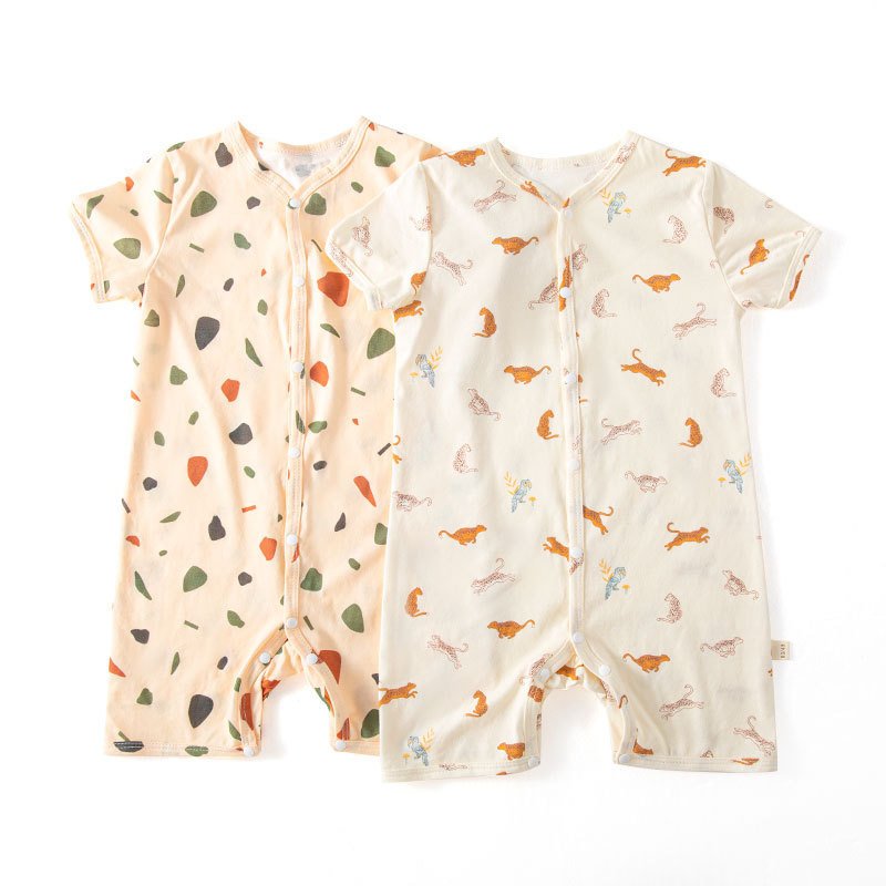 OEM 100% Cotton Baby Onesie thin Bodysuit Unisex sleepwear Infant and Toddler Baby Rompers