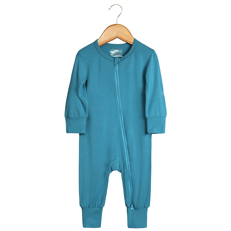Custom bamboo cotton baby onesie summer thin baby Pajamas sleepwear baby romper