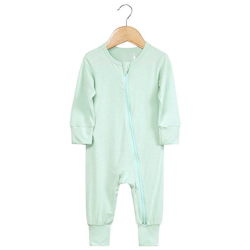 Custom bamboo cotton baby onesie summer thin baby Pajamas sleepwear baby romper