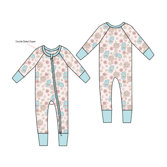 Fast Delivery Newborn Baby Clothes Kids Clothing Natural Fabric Long Sleeves 95% Bamboo 5%Spandex Zipper Baby Romper Pajamas