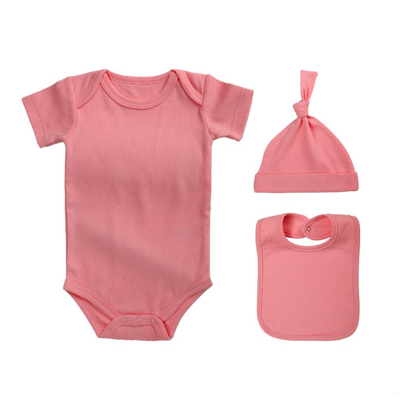 Custom Babies Clothes100% Combed Cotton Puff Onesie Baby Bodysuit Newborn Baby Rompers