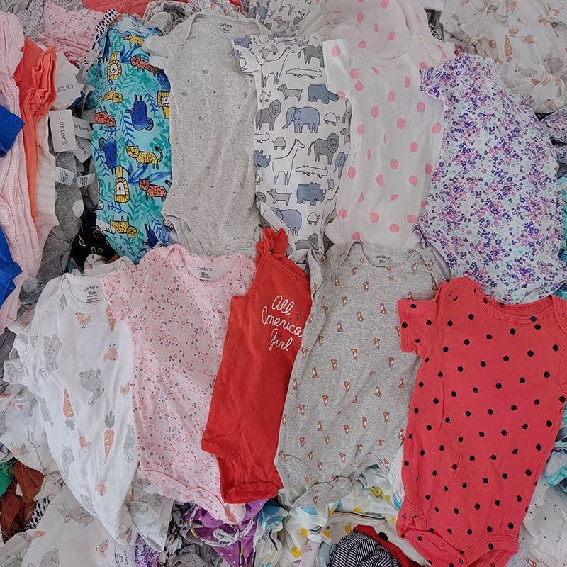 0-2 Years Old Can Be Customized 100% Cotton Printing Newborn Baby Girls Clothes Clothing Sets Knitted Baby Romper