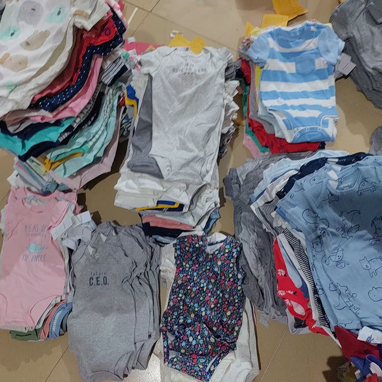 0-2 Years Old Can Be Customized 100% Cotton Printing Newborn Baby Girls Clothes Clothing Sets Knitted Baby Romper