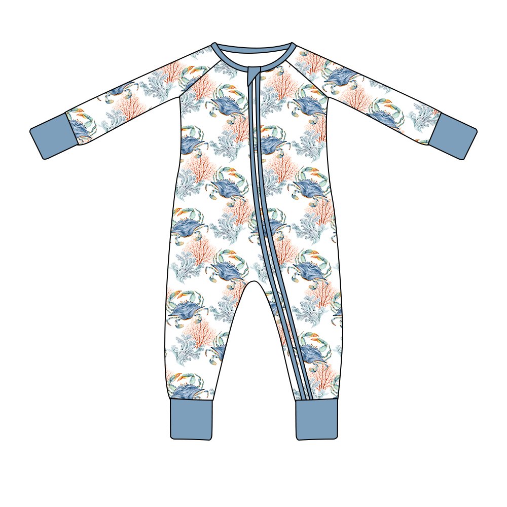 Wholesale Boy Underwear For 3-15 Years Old 4 Seasons Stretch Design For Children Custom Bamboo Cotton Baby Rompers