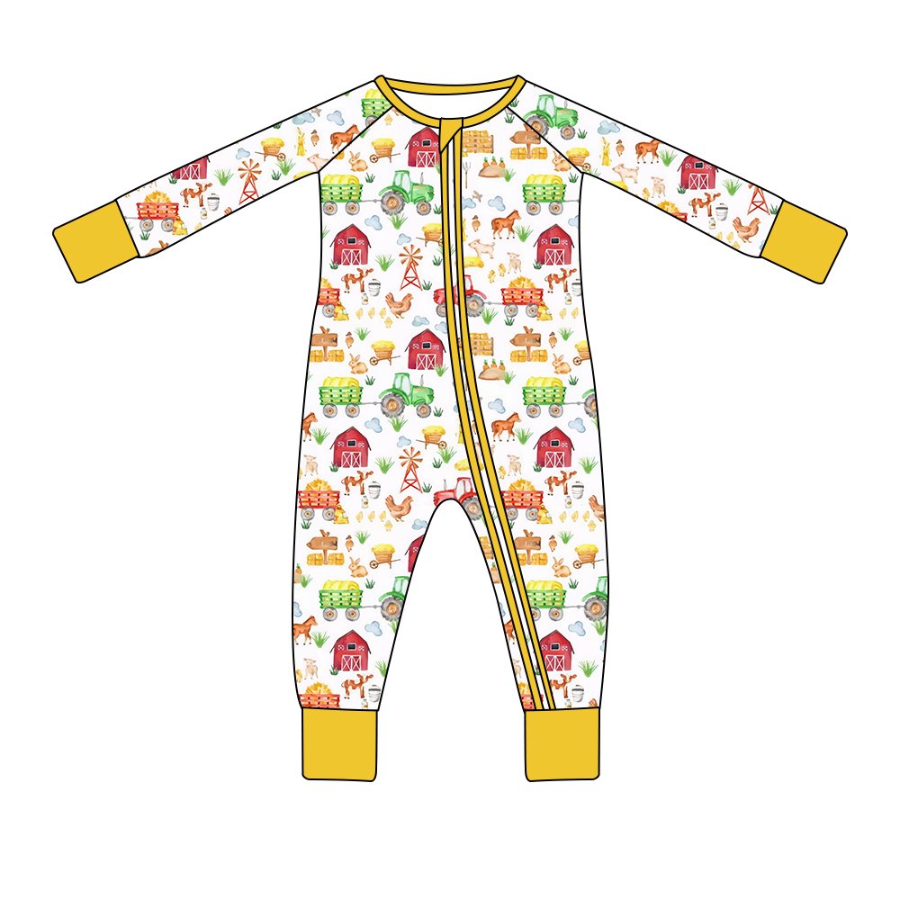 Wholesale Boy Underwear For 3-15 Years Old 4 Seasons Stretch Design For Children Custom Bamboo Cotton Baby Rompers
