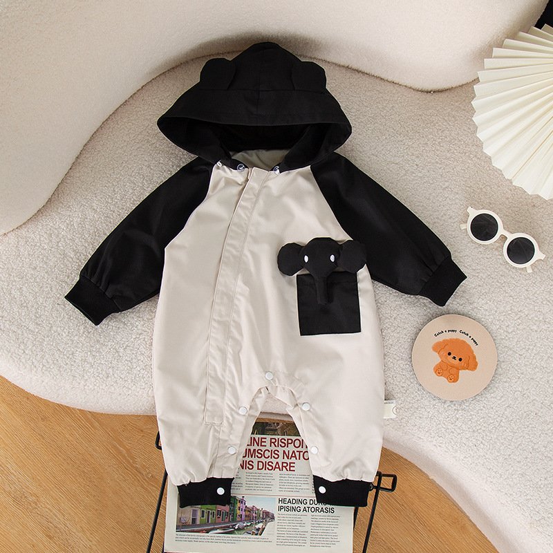 Baby Down Jacket Winter White Duck Down For Baby Boys With Extra Thick Clothes For Girls Jumpsuit Winter