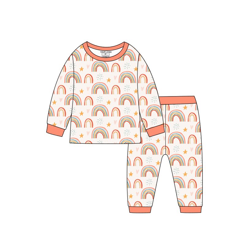 Customized Design Print bamboo baby romper zipper Bamboo Viscose Footie Bamboo Baby Pajamas Clothes