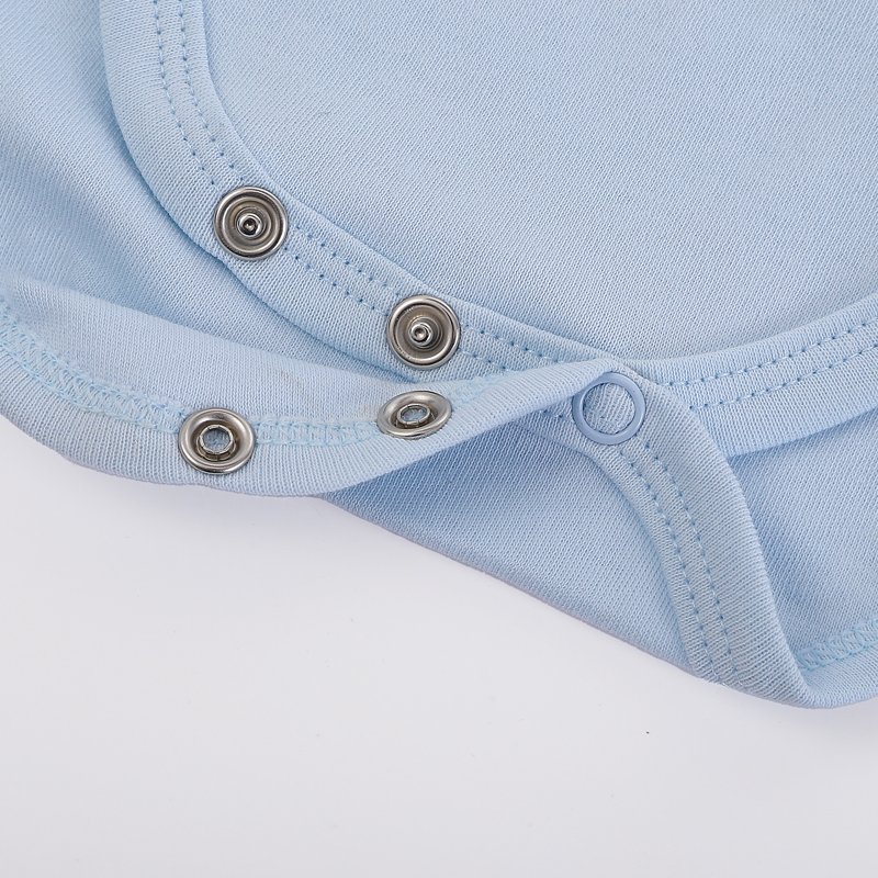 Summer Breathable Short Sleeve Muslin Cotton Plain Baby Rompers Soft Jumpsuit Newborn Infant Baby Girl Boy Romper Bodysuits