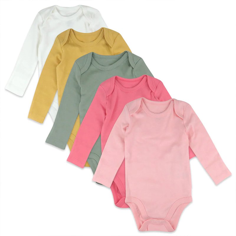 Pima cotton baby bodysuit sustainable baby onesie eco friendly sleepsuit baby jumpsuit organic custom infant onesie rompers