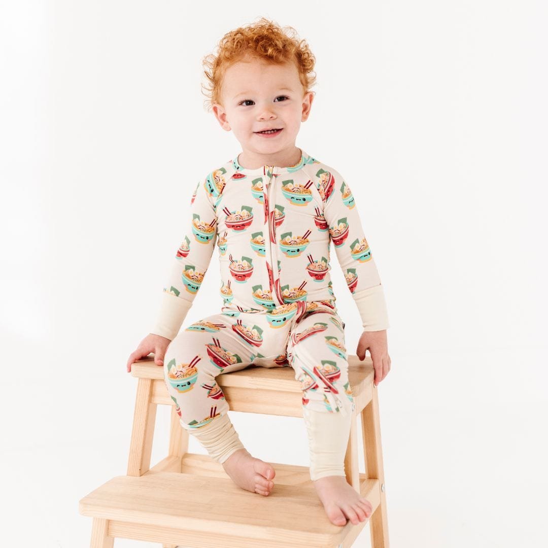 Comfortable Bamboo Cotton Baby Romper With Custom Zipper Grips Printing Baby Clothing