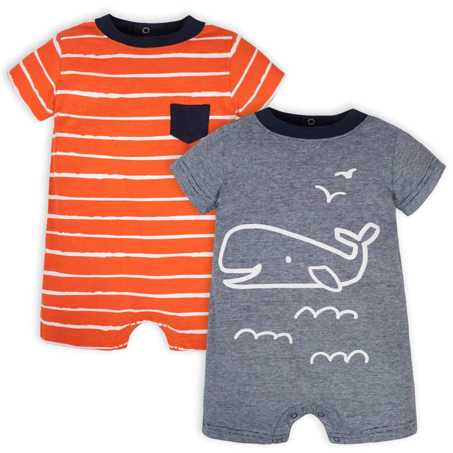 Baby-boys 2-pack Rompers